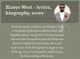 Kanye West - lyrics, biography, news PowerPoint PPT Presentation