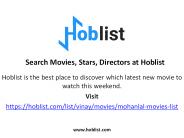 Mohanlal Movies List