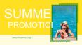 Summer Promotions PowerPoint PPT Presentation