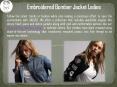 Ethically prepared Fashion Basics by SAGJOL Embroidered Bomber Jacket PowerPoint PPT Presentation