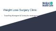 Weight Loss Surgery Clinic PowerPoint PPT Presentation