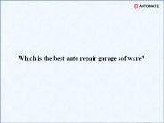 Best Vehicle Service Management Software System - AUTOMATE