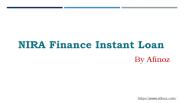 NIRA Finance Instant Loan