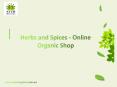 Herbs and Spices - Online Organic Shop