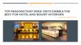 Top reasons that make onyx marble the best for hotel and resort interiors PowerPoint PPT Presentation