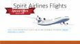 Call to book spirit Airlines flights at an affordable price PowerPoint PPT Presentation