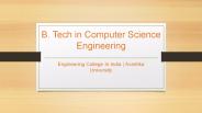 B. Tech in Computer Science Engineering - Avantika University