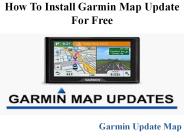 How to Install Garmin Map Update for free