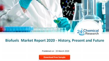 Biofuels Market Research Report 2020