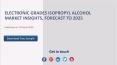 Electronic Grades Isopropyl Alcohol Market Insights, Forecast to 2025 PowerPoint PPT Presentation