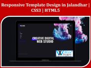 Responsive Template Design in Jalandhar | CSS3 | HTML5