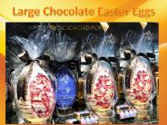 Artisan Chocolate Easter Eggs | Large Chocolate Easter Eggs
