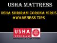 Coirfit Mattress – Safety Tips for Corona Virus PowerPoint PPT Presentation
