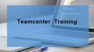 Teamcenter training