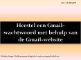 Herstel een Gmail-wachtwoord met behulp van de Gmail-website PowerPoint PPT Presentation