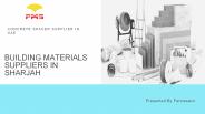 Building Materials Company In Dubai
