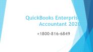 QuickBooks Enterprise Accountant 2020