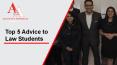 Top 5 Advice to Law Students PowerPoint PPT Presentation