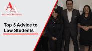 Top 5 Advice to Law Students
