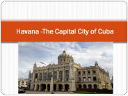 Havana-The Capital Cuba