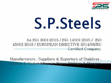 Top Quality of Fasteners in India