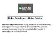 Upkar Developers - Upkar Estate