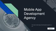 Mobile App  Development Agency in UK