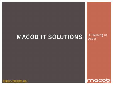 IT Training in Dubai | Practical IT training