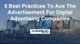 Techniques to ace the advertisement for digital advertising companies PowerPoint PPT Presentation