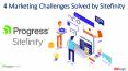 4 Marketing challenges solved by Sitefinity PowerPoint PPT Presentation