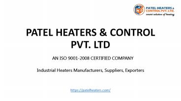 Cartridge Heater by Patel Heaters