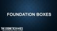 Foundation Boxes PowerPoint PPT Presentation