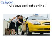 All about book cabs online!