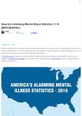 America’s Alarming Mental Illness Statistics 2019 PowerPoint PPT Presentation