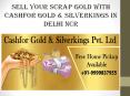 SELL YOUR SCRAP GOLD WITH CASHFOR GOLD & SILVERKINGS IN DELHI NCR