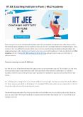 IIT JEE Coaching Institute in Pune | Mc2 Academy PowerPoint PPT Presentation