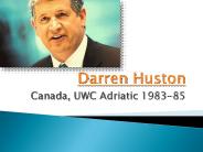 Darren Huston, Canada, UWC Adriatic