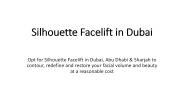 Silhouette Facelift in Dubai