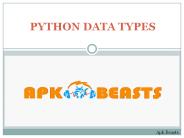 PPT – Data Types in Python PowerPoint presentation | free to download ...
