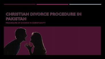 Get Know About Procedure For Divorce in Christianity