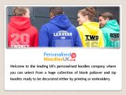 Personalised Basic Design Hoodies UK