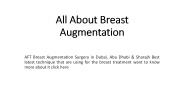 All about Breast Augmentation