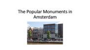 Popular Monumenst in Amsterdam