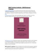 BIM Training Chennai - BIM Training Institute