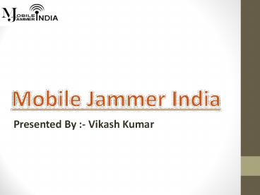 Pocket Mini Hidden Mobile Jammer In Delhi