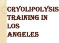 Cryolipolysis Training in Los Angeles PowerPoint PPT Presentation