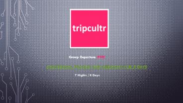 AMSTERDAM, PRAGUE AND GERMANY FOR 8 DAYS