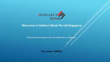 Headhunter in Singapore