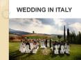 Wedding In Italy PowerPoint PPT Presentation
