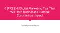 6 [fresh] digital marketing tips that will help businesses combat coronavirus impact PowerPoint PPT Presentation